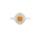 0.35CT FANCY INTENSE YELLOWISH ORANGE I1