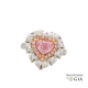 One-of-a-Kind 1.20ct Natural Fancy Light Pink Heart Diamond Ring